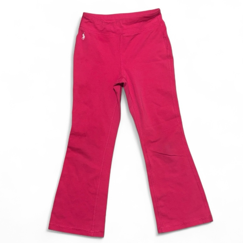 Polo by Ralph Lauren Kids Bright Pink Sport Leggings — Size 6 — 💖